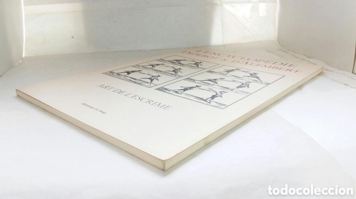 Libros de segunda mano: LEncyclop&eacute;die. Diderot & dAlembert. Art de lEscrime. - Foto 5