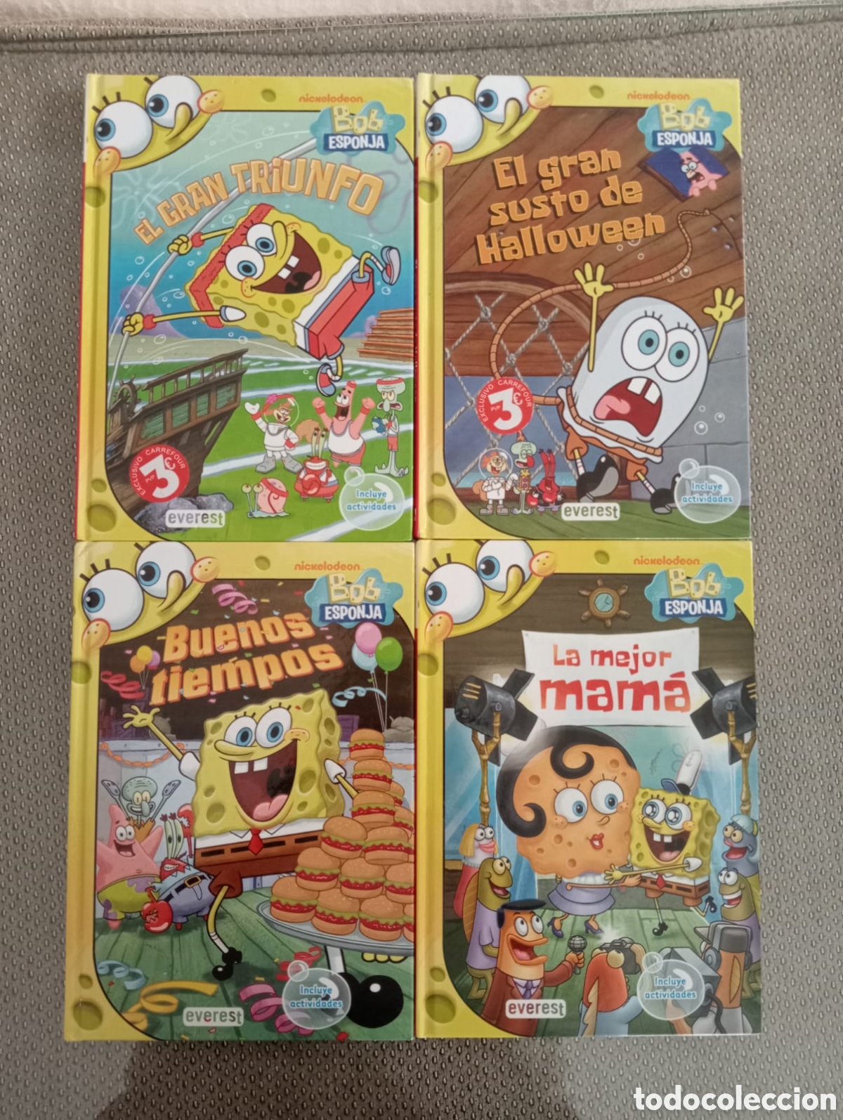 Libros de segunda mano: Bob Esponja. Lote de 4 libros - Foto 1