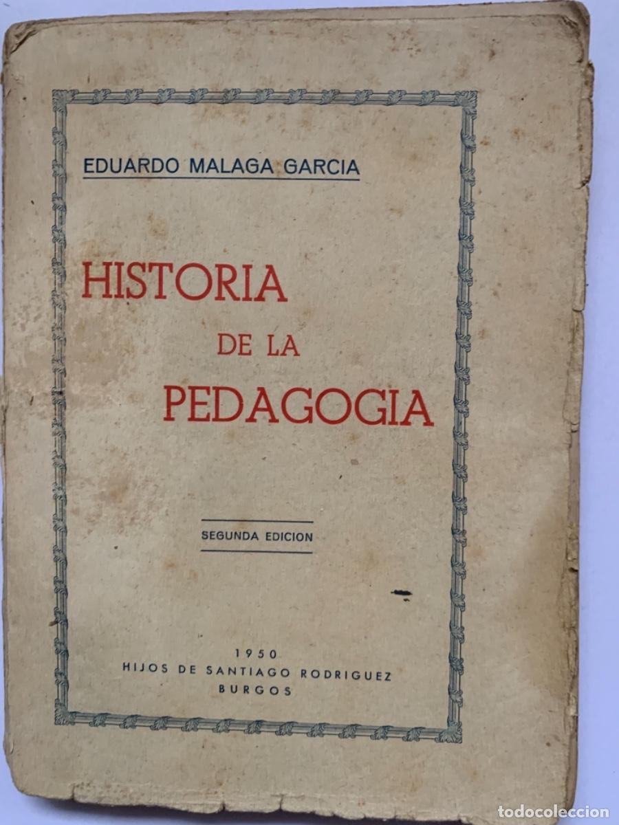 Libros de segunda mano: Historia de la Pedagog&iacute;a (Plast 4) - Foto 1