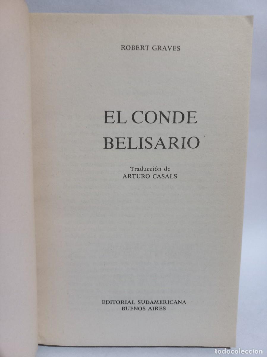 Libros de segunda mano: Robert Graves - El Conde Belisario - 1981 - Foto 3