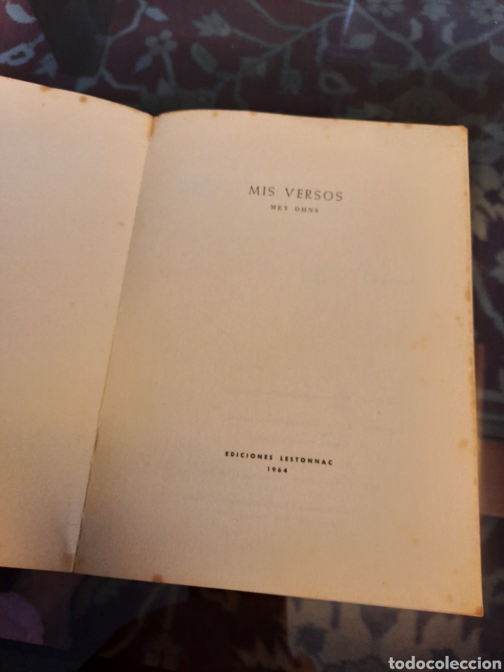 Libros de segunda mano: MIS VERSOS - Foto 2
