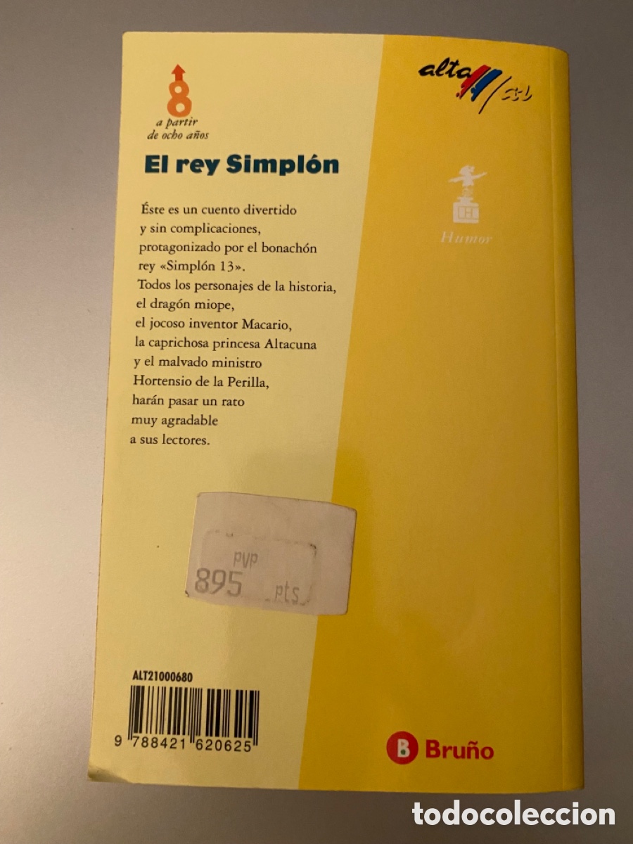 Libros de segunda mano: El rey Simpl&oacute;n - Foto 2