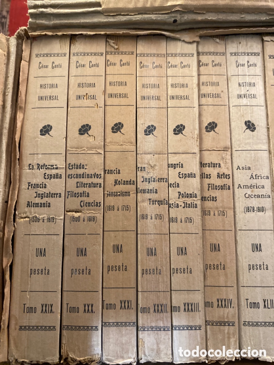 Libros de segunda mano: HISTORIA UNIVERSAL. 16 tomos - Foto 4