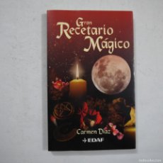 Libros de segunda mano: GRAN RECETARIO MÁGICO - CARMEN DÍAZ - EDAF - 2005. Lote 370473611