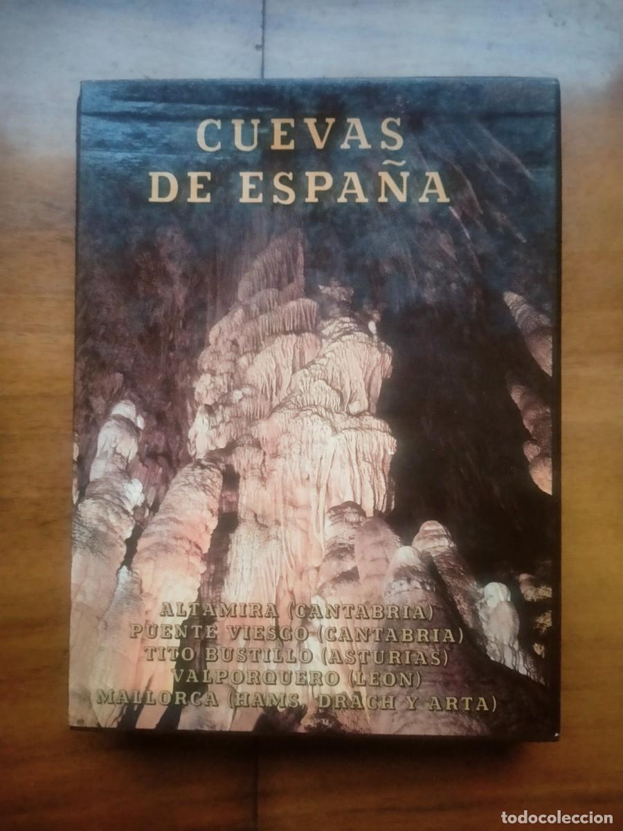 Libros de segunda mano: Cuevas de Espa&ntilde;a. Everest. Con estuche. - Foto 1