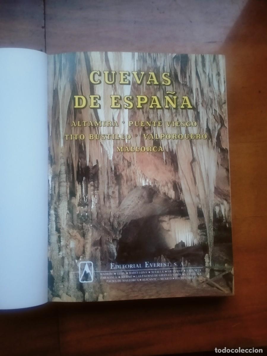 Libros de segunda mano: Cuevas de Espa&ntilde;a. Everest. Con estuche. - Foto 5
