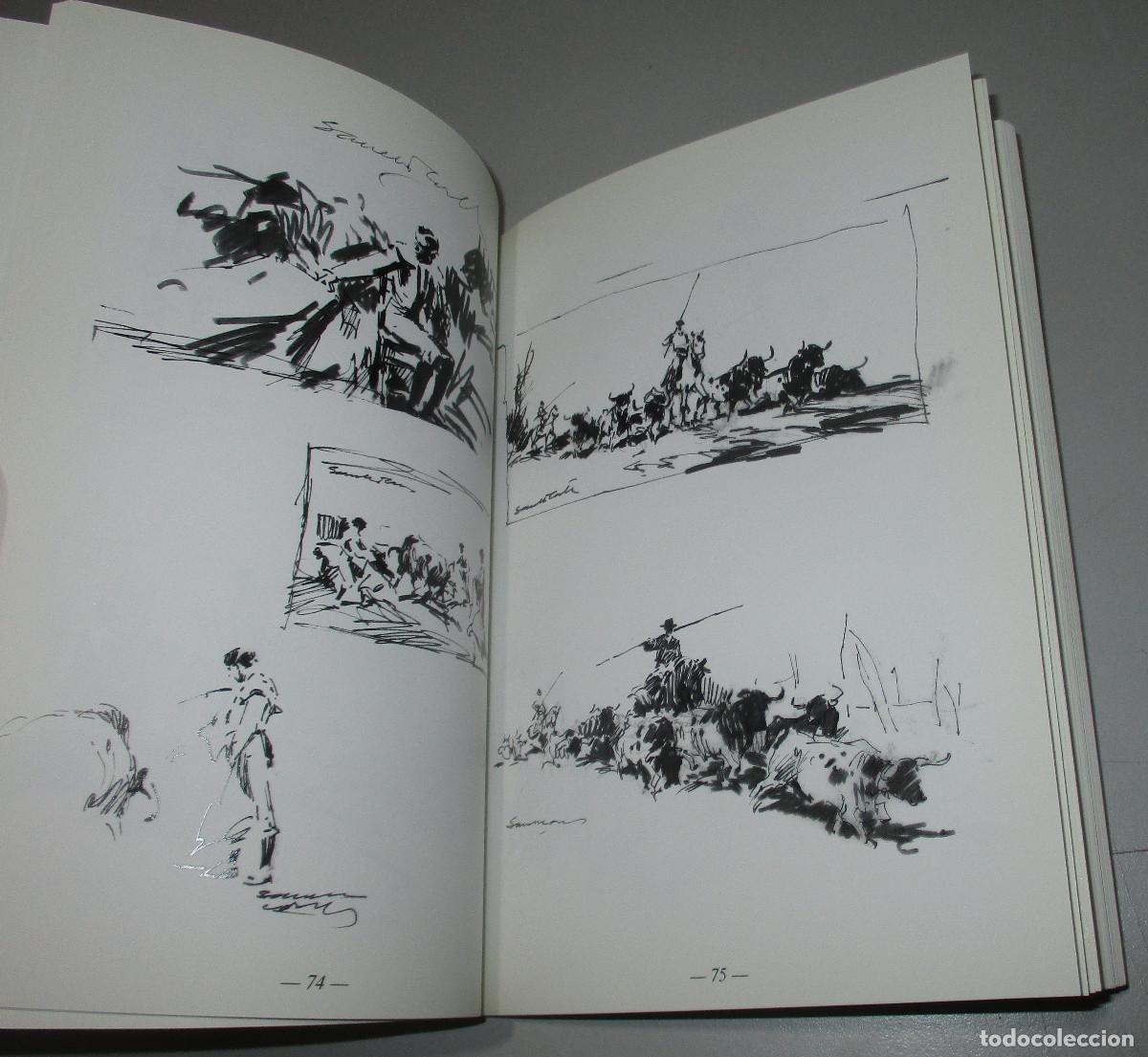 Libros de segunda mano: Libro SANCHIS CORT&Eacute;S - DIBUJOS - TOROS - TAUROMAQUIA - Foto 5
