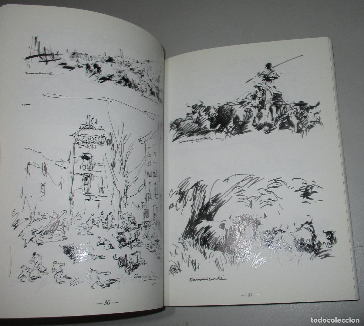 Libros de segunda mano: Libro SANCHIS CORT&Eacute;S - DIBUJOS - TOROS - TAUROMAQUIA - Foto 6