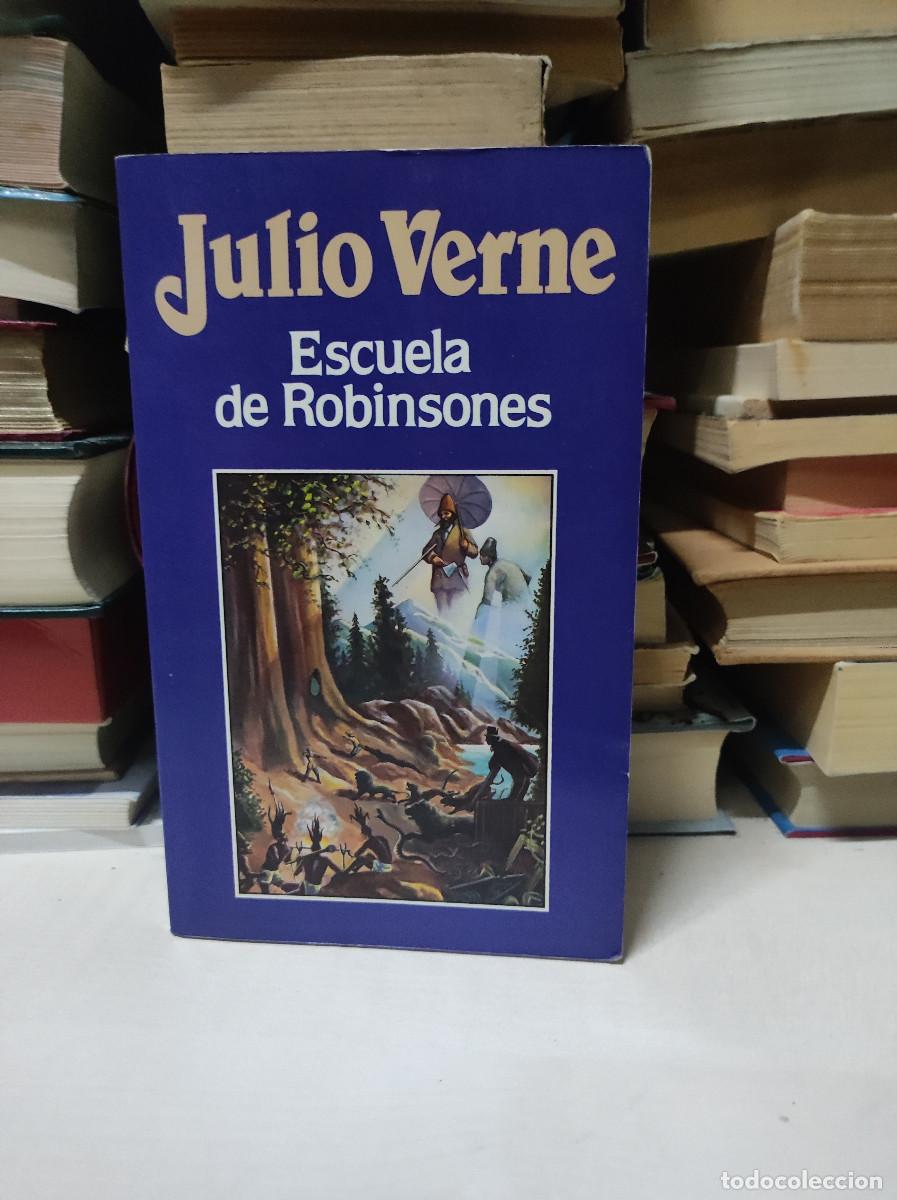 Libros de segunda mano: julio VERNE ESCUELA DE ROBINSONES - Foto 1
