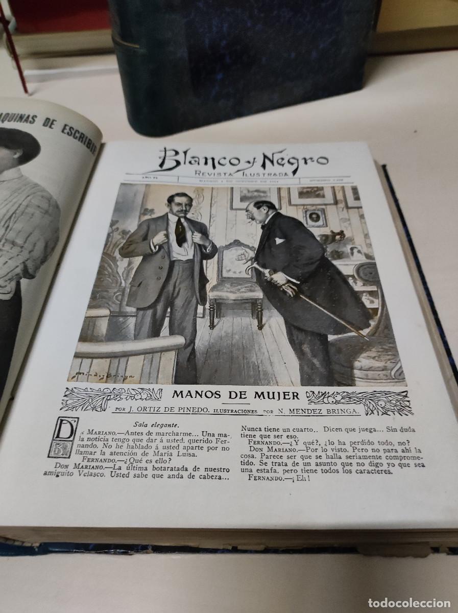 Libros de segunda mano: REVISTA BLANCO Y NEGRO 1914 TOMO 1 Y 2 - Foto 2