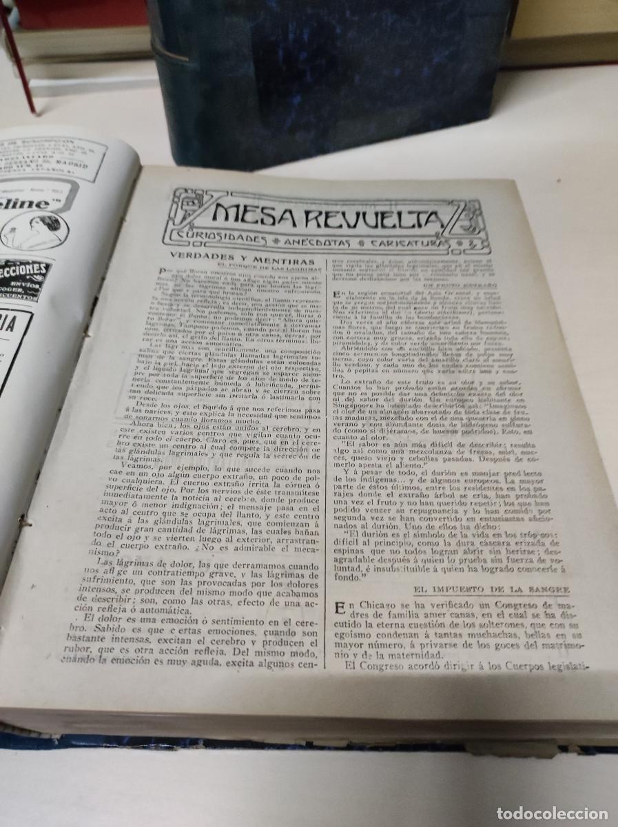 Libros de segunda mano: REVISTA BLANCO Y NEGRO 1914 TOMO 1 Y 2 - Foto 3