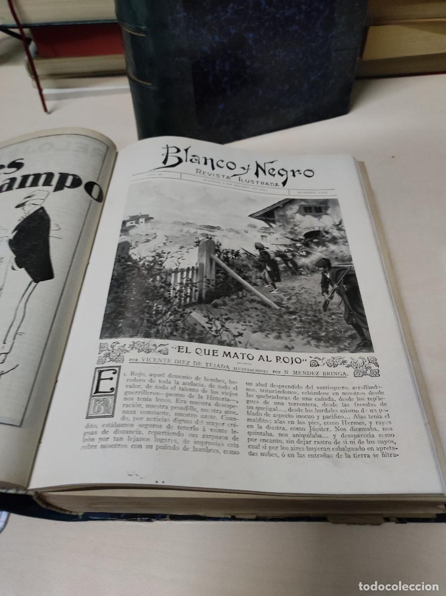 Libros de segunda mano: REVISTA BLANCO Y NEGRO 1914 TOMO 1 Y 2 - Foto 4