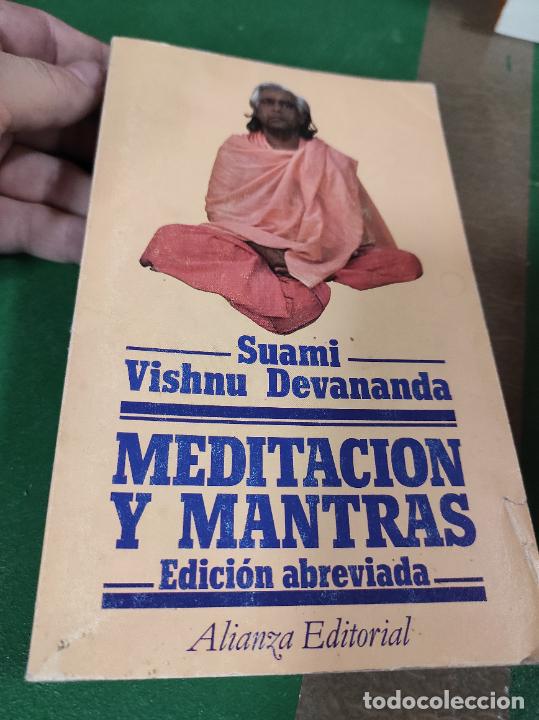 Libros de segunda mano: DEVANANDA, Suami Vishnu.- - Meditaci&oacute;n y Mantras. Edici&oacute;n abreviada. - Foto 1