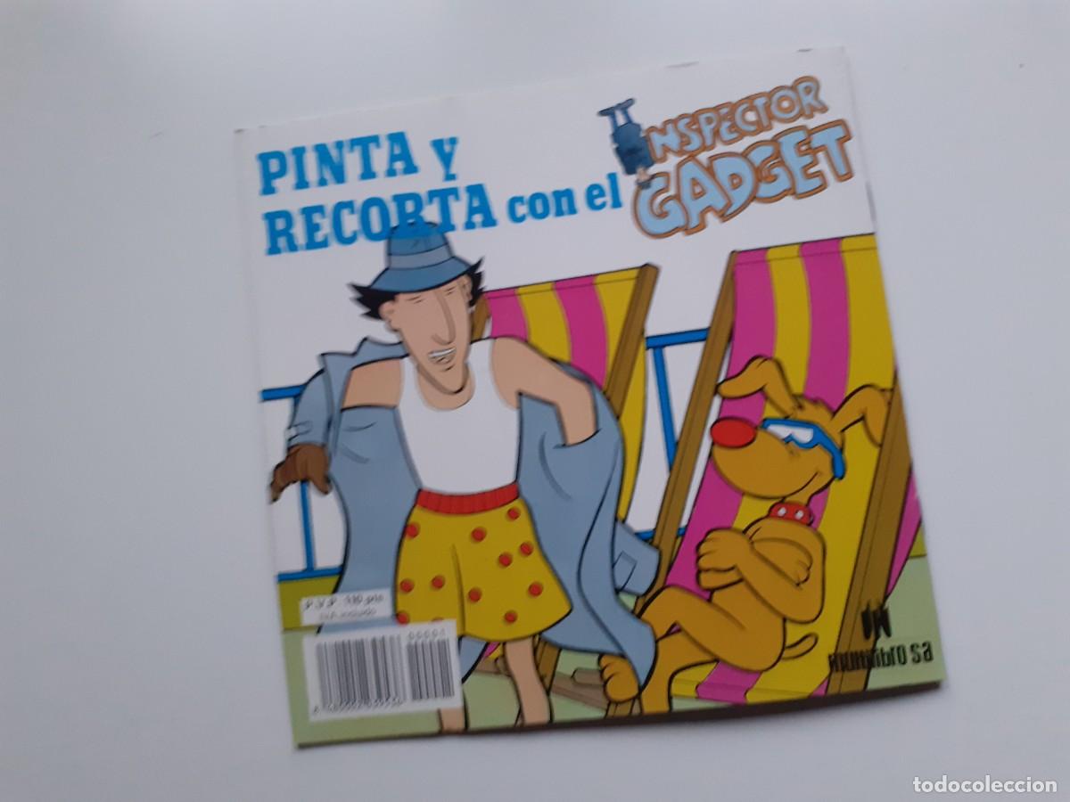 Libros de segunda mano: N&ordm; 1. Cuento Pinta y recorta con el Inspector Gadget. Ed. Multilibro - Foto 1