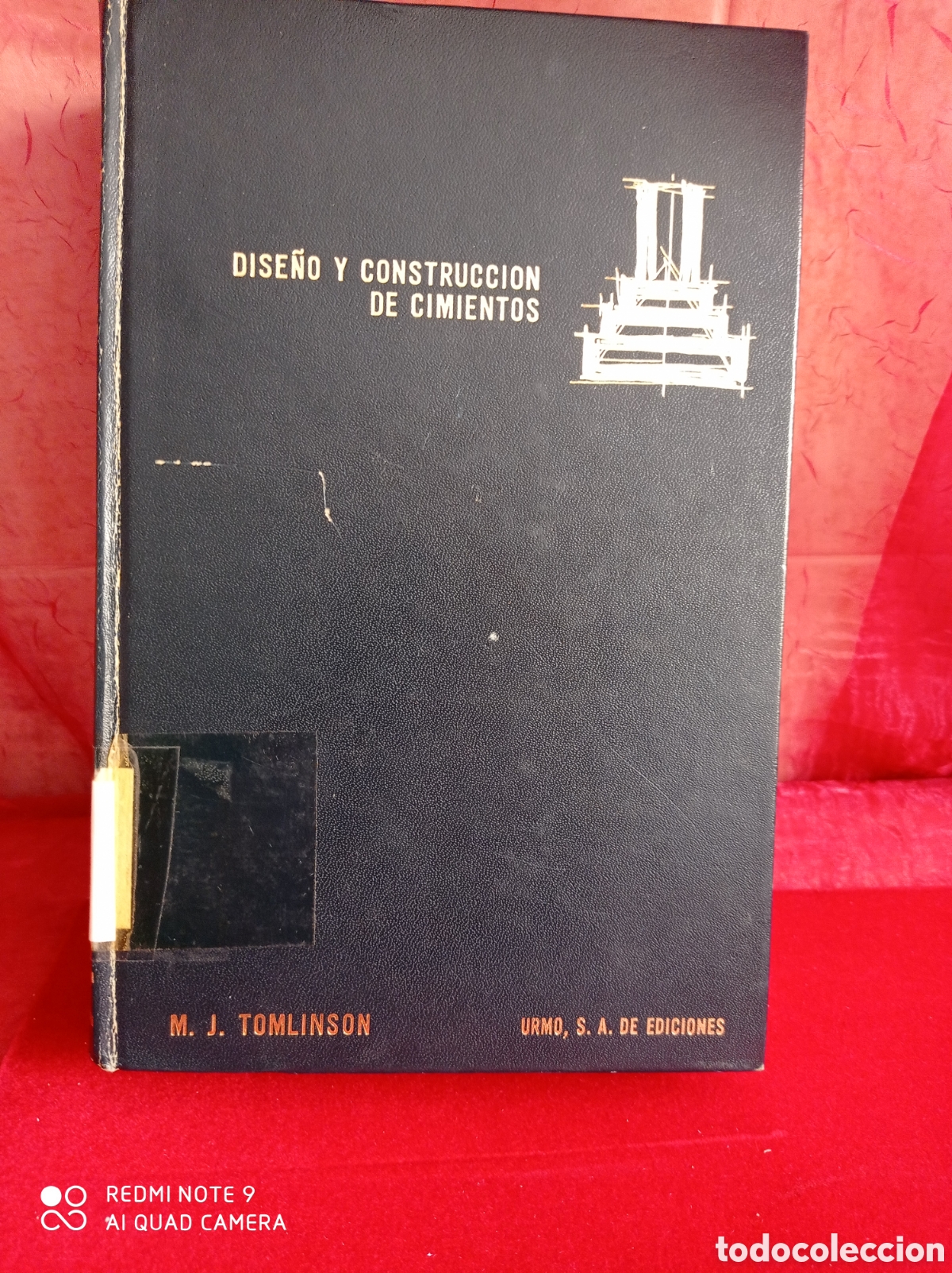 Libros de segunda mano: LIBRO DISE&Ntilde;O Y CONSTRUCCI&Oacute;N DE CIMIENTOS M.J.TOMLISON - Foto 1