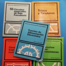 Libros de segunda mano: CIRCUITOS PRÁCTICOS DE ELECTRÓNICA - CEAC - 5 TOMOS