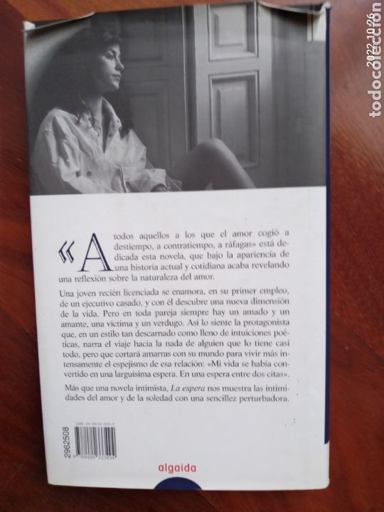 Libros de segunda mano: La espera - Jose Maria Plaza - editorial Algaida 2003 - Foto 2