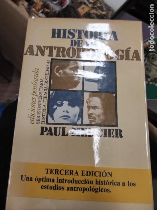 Libros de segunda mano: HISTORIA DE LA ANTROPOLOGIA, PAUL MERCIER. EDICIONES PENINSULA - Foto 1