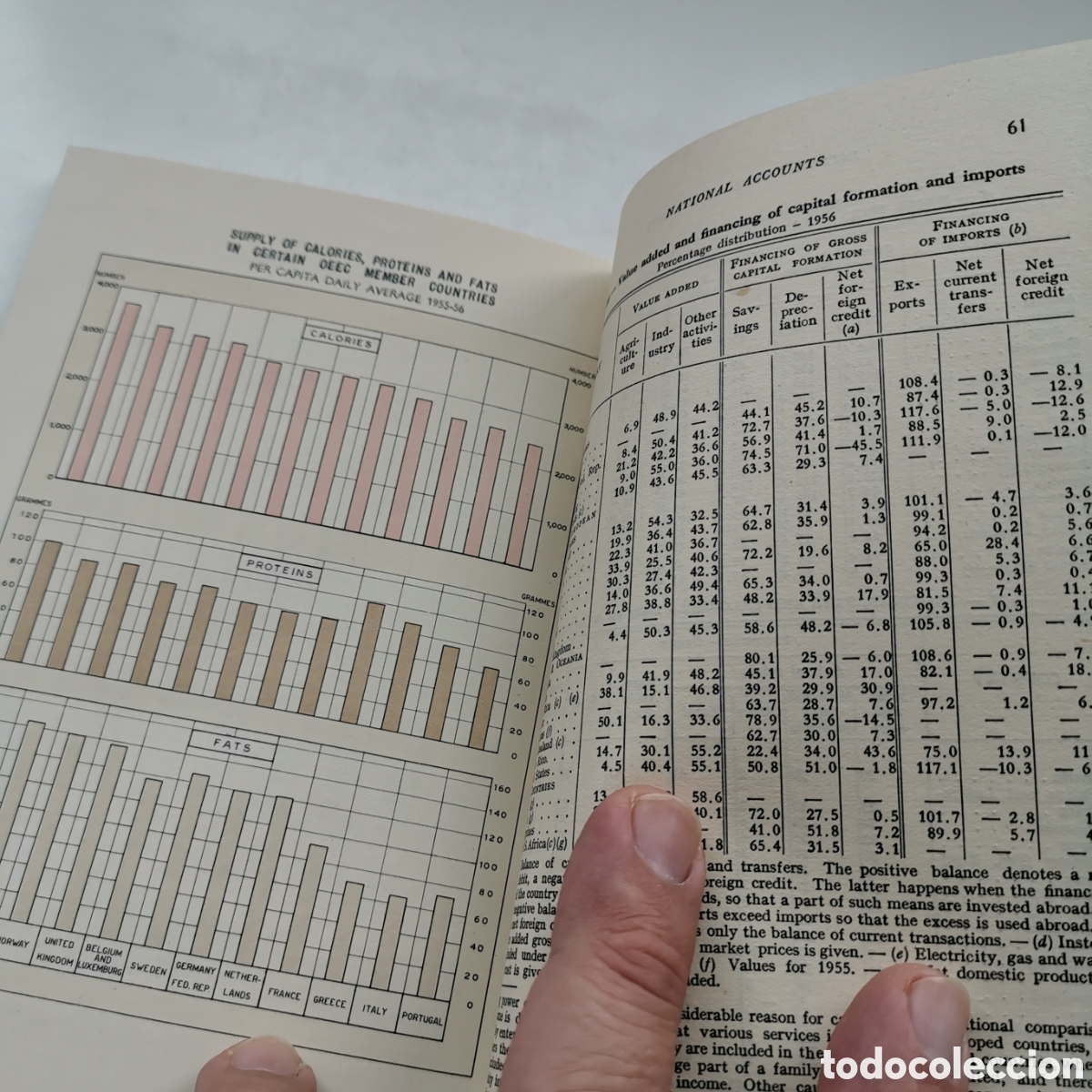 Libros de segunda mano: Librito de estad&iacute;stica Italy Today de 1959. Instituto centrale di statistica - Foto 9