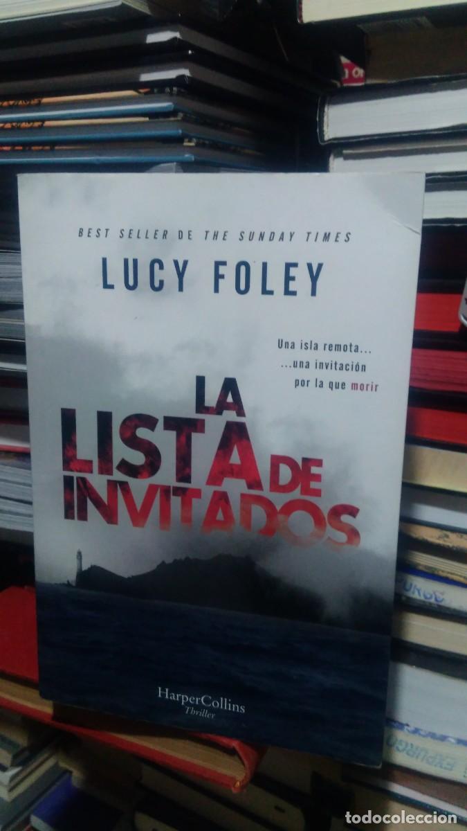 Libros de segunda mano: LUCY FOLEY, LA LISTA DE INVITADOS, ED. HARPER COLLINS - Foto 1