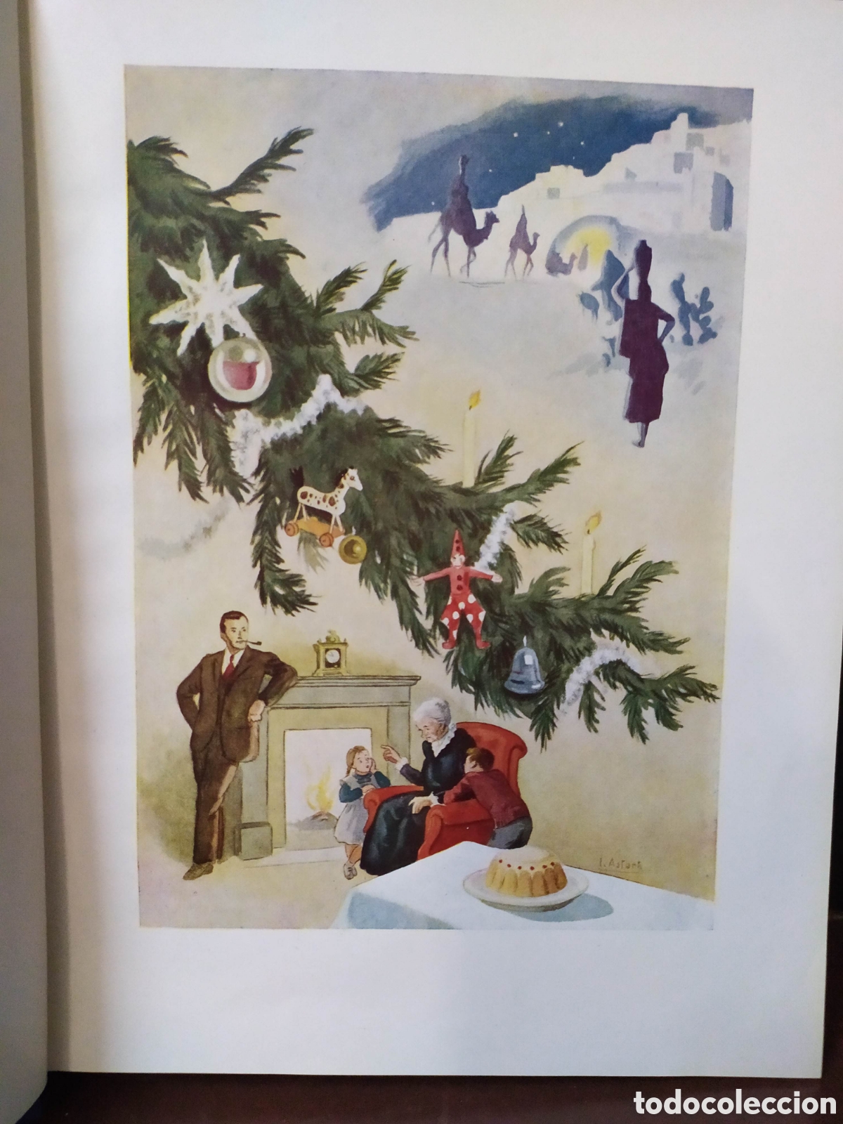 Libros de segunda mano: El libro de Navidad. Montaner y Simon. 1948 - Foto 3