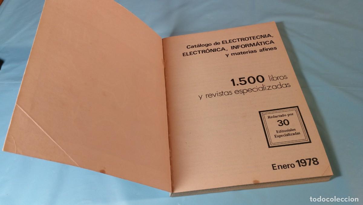 Libros de segunda mano: ELECTROTECNIA, ELECTR&Oacute;NICA, INFORM&Aacute;TICA, Editorial Paraninfo, 1978 - Foto 2