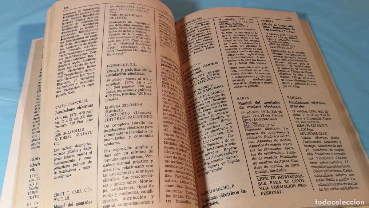 Libros de segunda mano: ELECTROTECNIA, ELECTR&Oacute;NICA, INFORM&Aacute;TICA, Editorial Paraninfo, 1978 - Foto 3