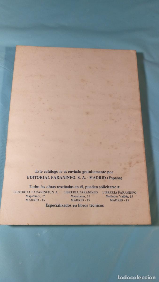 Libros de segunda mano: ELECTROTECNIA, ELECTR&Oacute;NICA, INFORM&Aacute;TICA, Editorial Paraninfo, 1978 - Foto 6