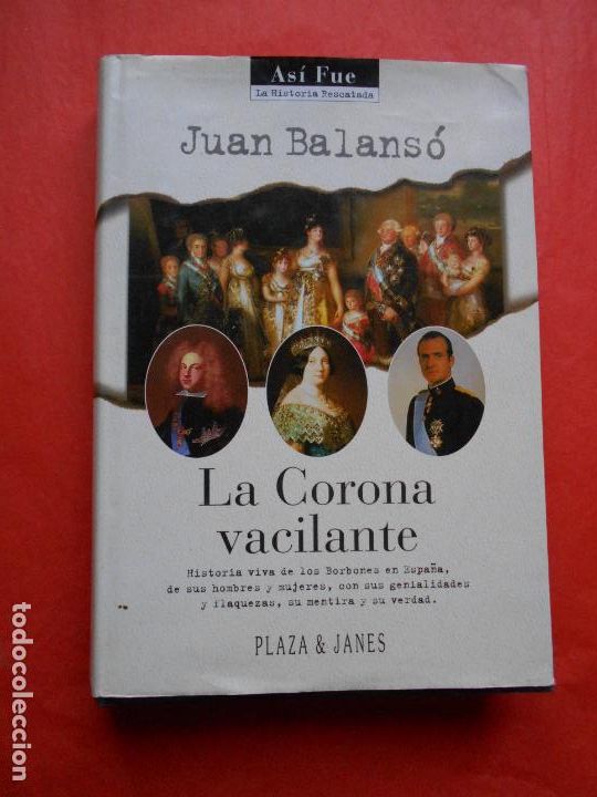 Libros de segunda mano: LA CORONA VACILANTE JUAN BALANSO - Foto 1