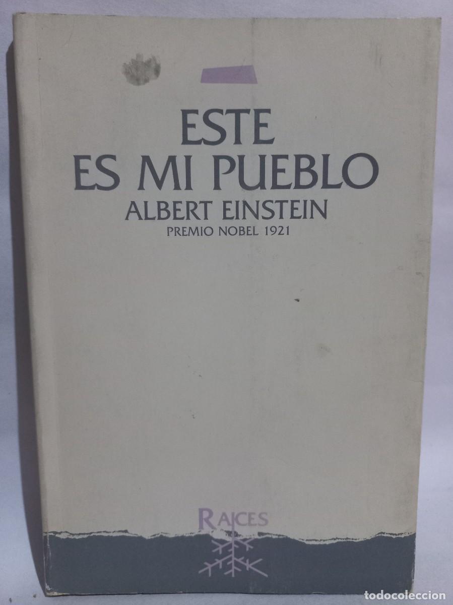Libros de segunda mano: Albert Einstein - Este es Mi Pueblo - 1988 - Foto 1