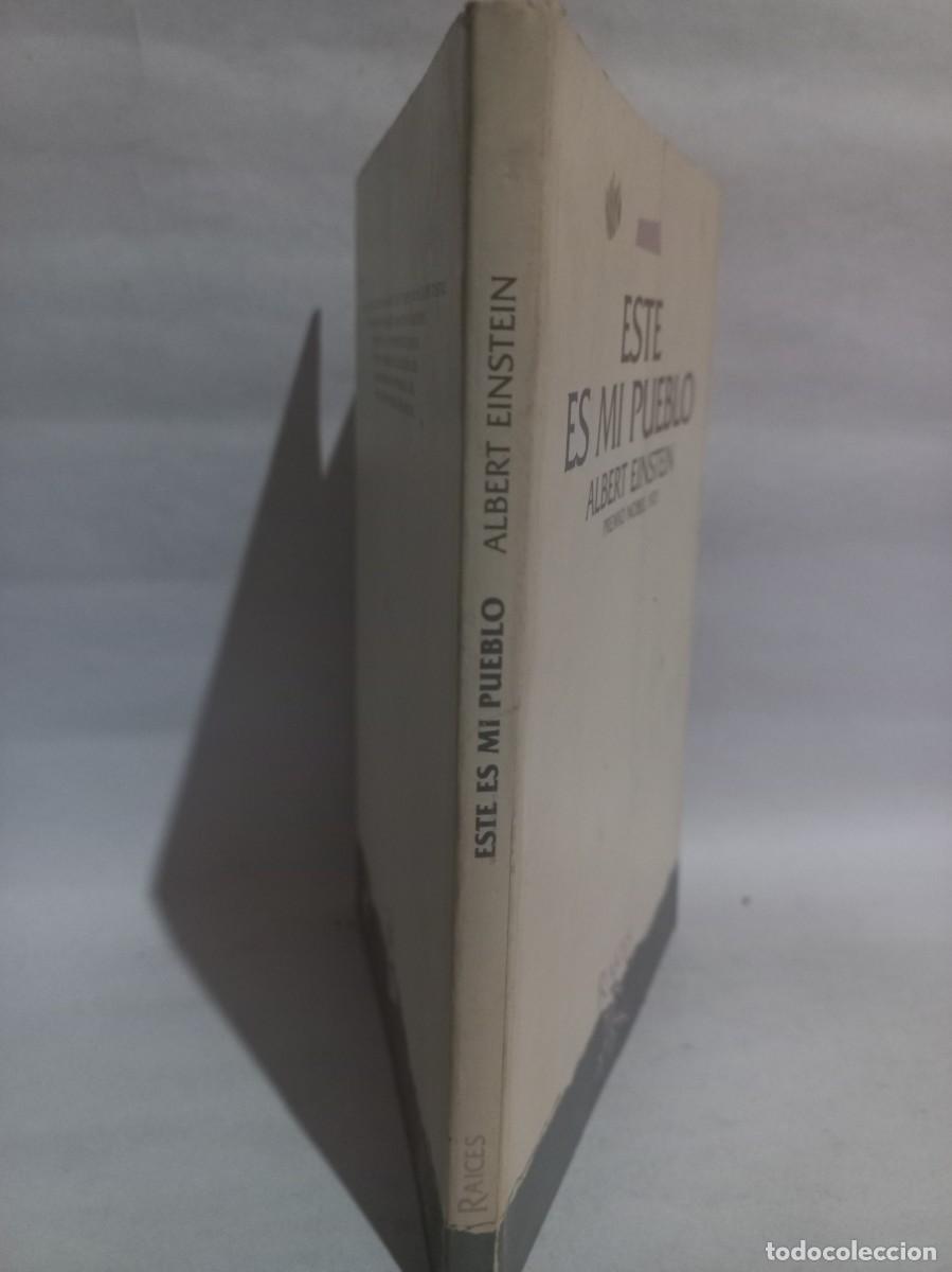 Libros de segunda mano: Albert Einstein - Este es Mi Pueblo - 1988 - Foto 2