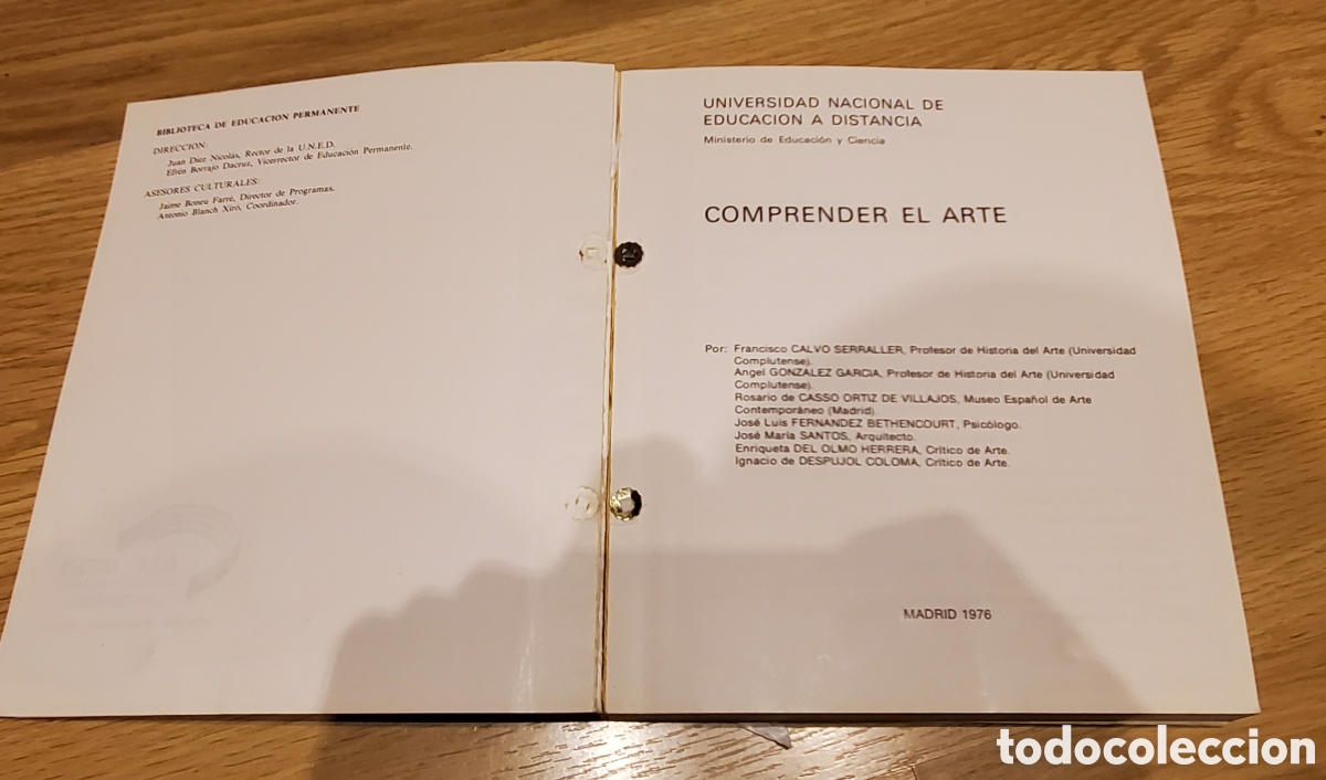 Libros de segunda mano: Comprender el arte - UNED - Aula Abierta 1976 - Foto 2