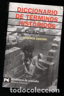 Libros de segunda mano: Diccionario de T&eacute;rminos Hist&oacute;ricos, Chris Cook - Foto 1