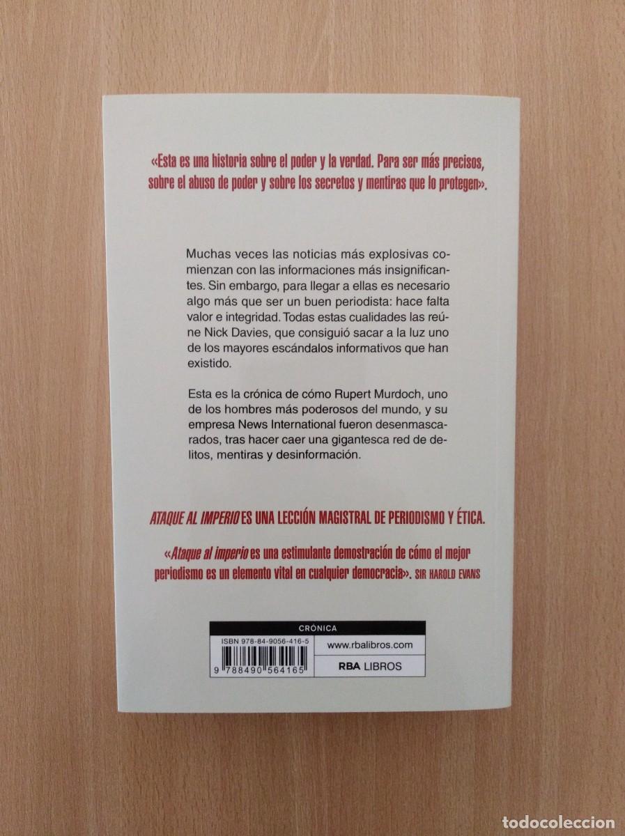 Libros de segunda mano: ATAQUE AL IMPERIO. Nick Davies - Foto 2