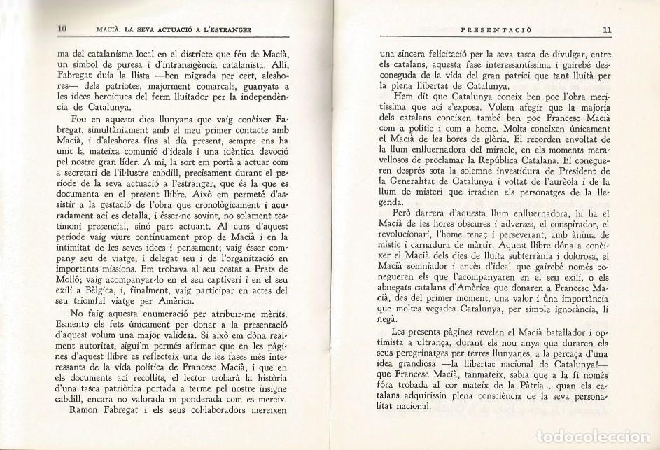 Libros de segunda mano: MACI&Agrave; LA SEVA ACTUACI&Oacute; A LESTRANGER -VOL.I i VOL. II - Foto 4