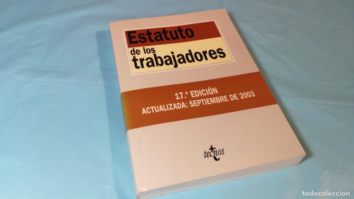 Libros de segunda mano: ESTATUTO de los TRABAJADORES, 17 edici&oacute;n 2003 - Foto 5