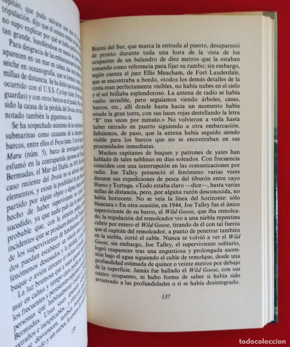 Libros de segunda mano: Sin Rastro. Tri&aacute;ngulo de las Bermudas. Charles Berlitz. Muy Buen Estado. - Foto 5