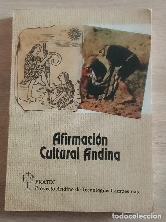 Libros de segunda mano: VV.AA.: Afirmaci&oacute;n cultural andina - Foto 1