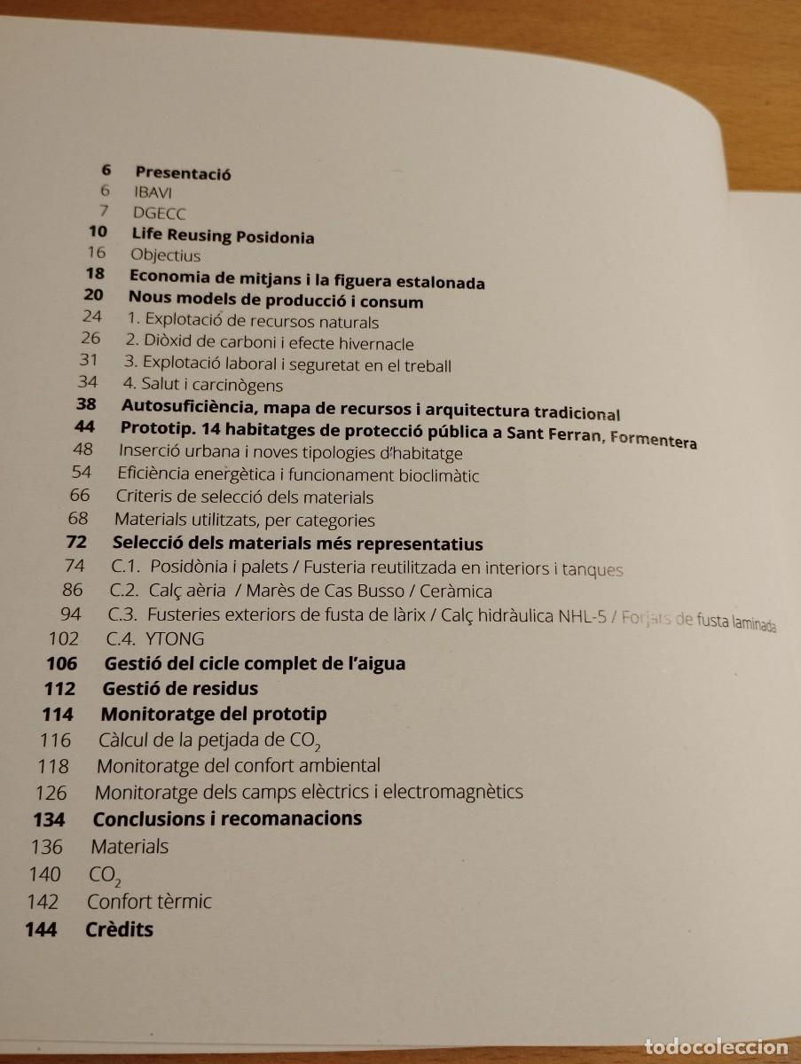 Libros de segunda mano: LIFE REUSING POSIDONIA - Foto 3