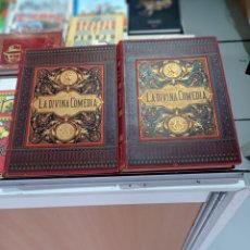 Libros de segunda mano: LA DIVINA COMEDIA. MONTANER Y SIMON. 1884. 2 TOMOS. Lote 371581411