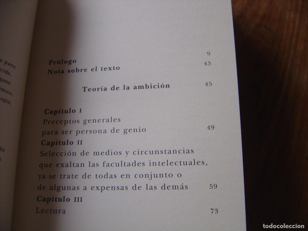 Libros de segunda mano: TEOR&Iacute;A DE LA AMBICI&Oacute;N. H&Eacute;RAULT DE S&Eacute;CHELLES. EDICIONES SIRUELA . 2005 - Foto 5