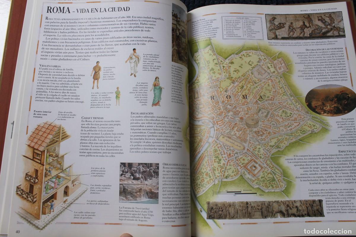Libros de segunda mano: ATLAS VISUAL DE LAS ANTIGUAS CIVILIZACIONES ; BRU&Ntilde;O - Foto 4
