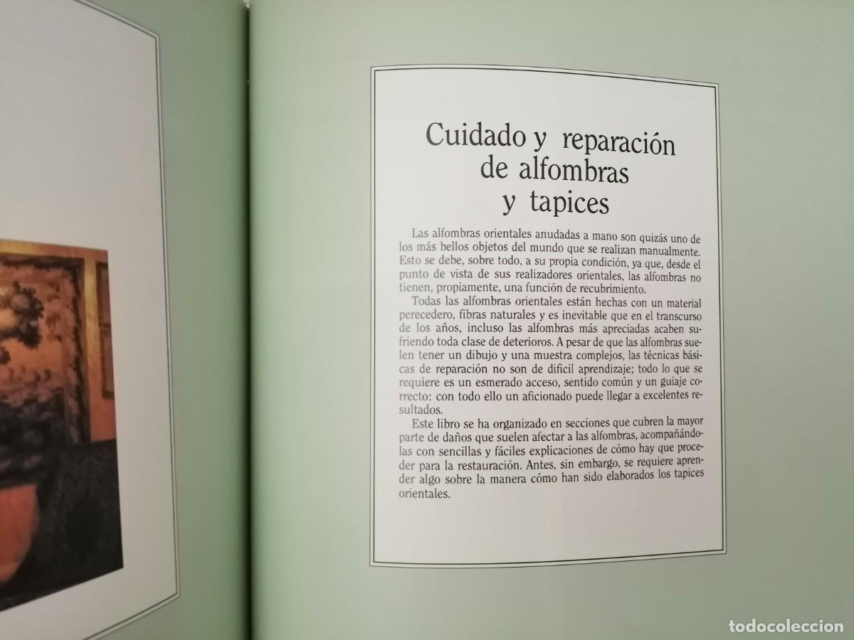 Libros de segunda mano: C&Oacute;MO CUIDAR Y RESTAURAR ANTIG&Uuml;EDADES (PRIMERA EDICI&Oacute;N, TAPA DURA) - Foto 6