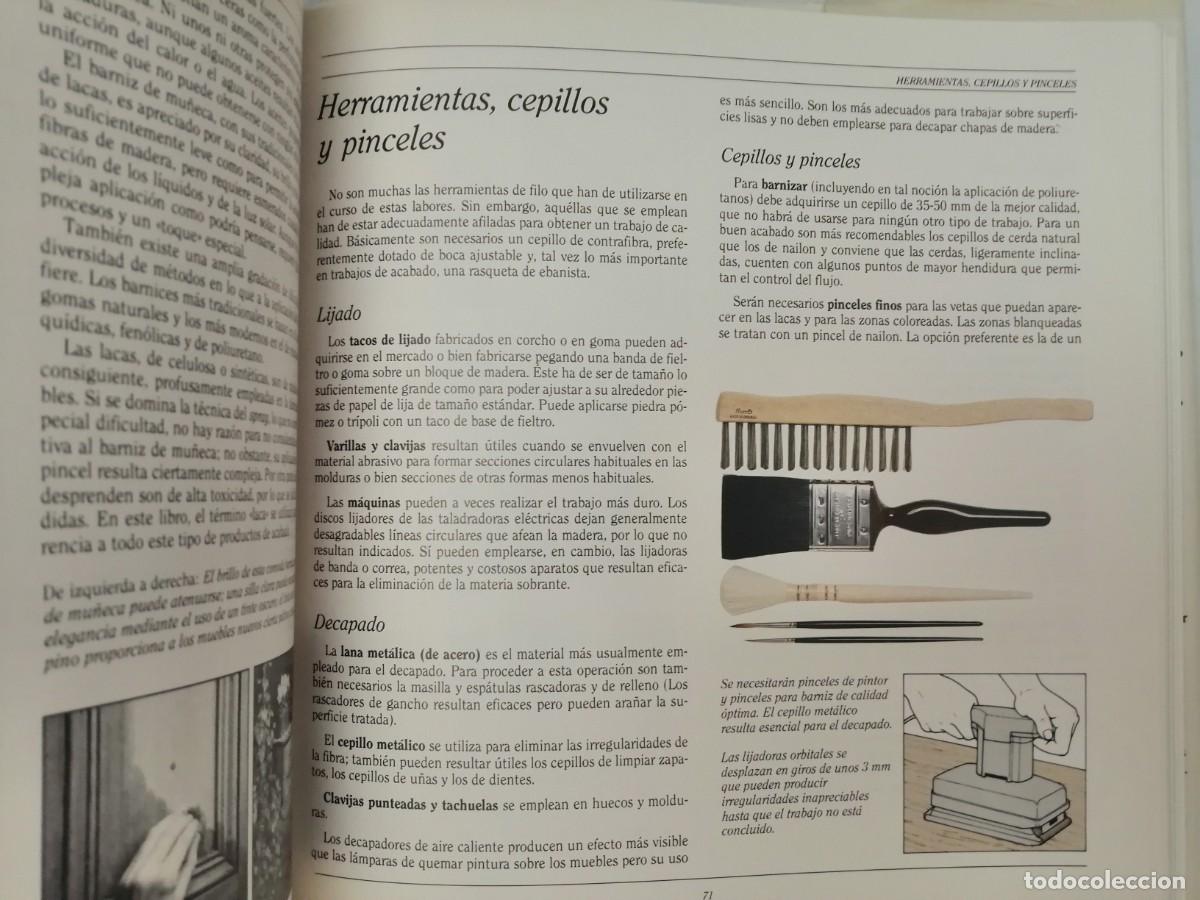 Libros de segunda mano: C&Oacute;MO CUIDAR Y RESTAURAR ANTIG&Uuml;EDADES (PRIMERA EDICI&Oacute;N, TAPA DURA) - Foto 7