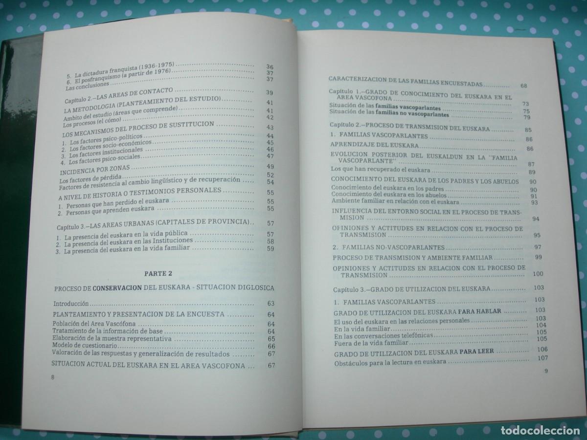 Libros de segunda mano: CONFLICTO LING&Uuml;&Iacute;STICO EN EUSKADI / EUSKALTZAINDIA - Foto 3