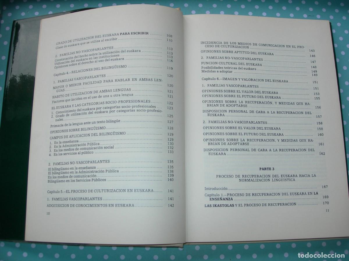Libros de segunda mano: CONFLICTO LING&Uuml;&Iacute;STICO EN EUSKADI / EUSKALTZAINDIA - Foto 4