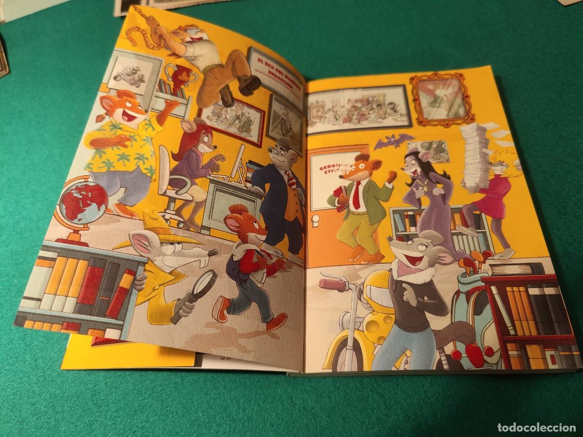 Libros de segunda mano: GERONIMO STILTON. EN BUSCA DE LA MARAVILLA PERDIDA. COMO NUEVO. - Foto 4