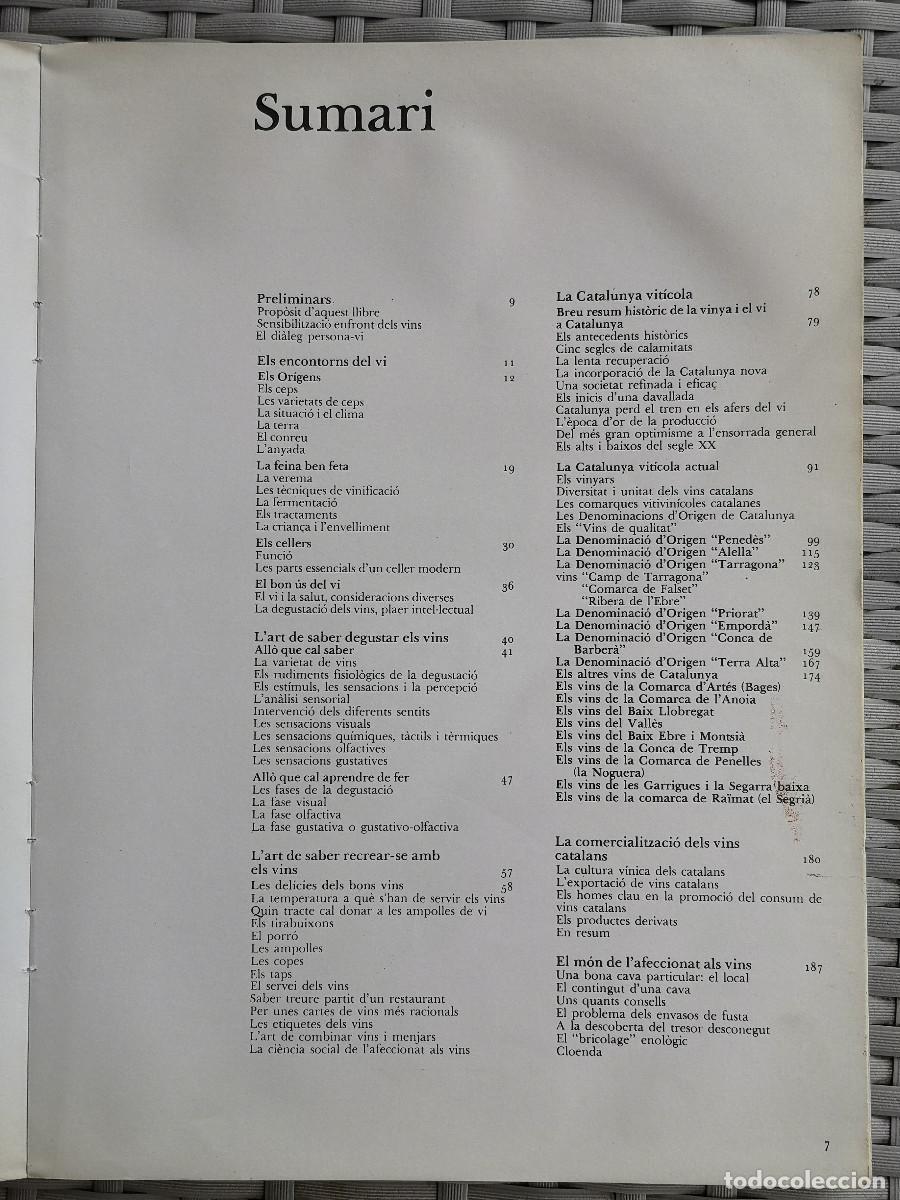 Libros de segunda mano: LIBRO - ELS VINS DE CATALUNYA - JAUME CIURANA - Foto 2