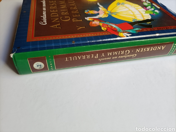 Libros de segunda mano: Cu&eacute;ntame un cuento. Andersen Grim y Perrault. ..... ENV&Iacute;O GRATIS CERT ESPA&Ntilde;A PEN&Iacute;NSULA - Foto 2
