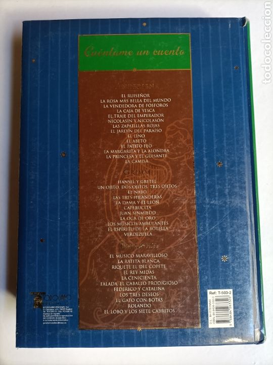 Libros de segunda mano: Cu&eacute;ntame un cuento. Andersen Grim y Perrault. ..... ENV&Iacute;O GRATIS CERT ESPA&Ntilde;A PEN&Iacute;NSULA - Foto 6